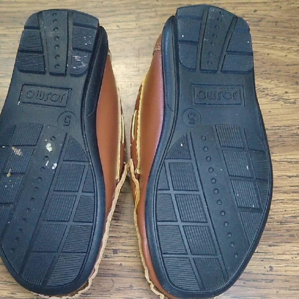 Classic Brown Kids Loafers